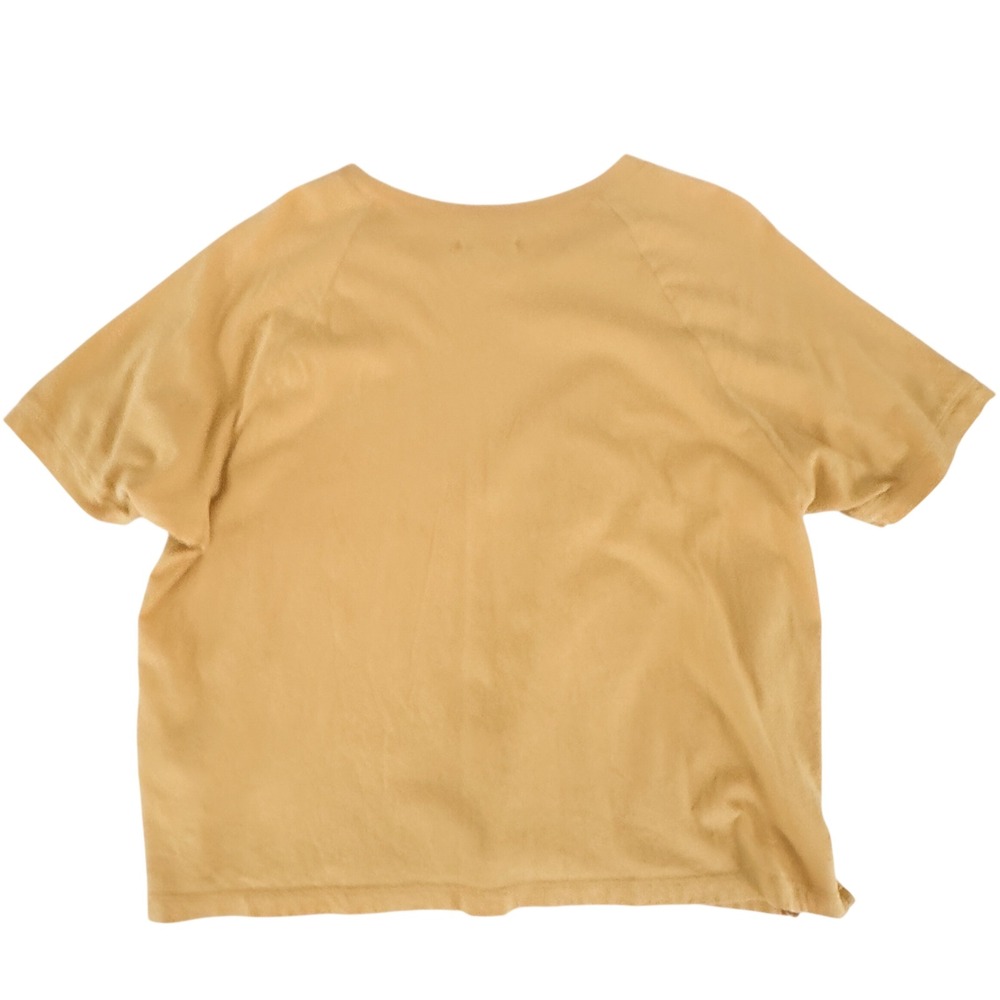 Madewell T-Shirt Yellow Cotton Large - Picture 2 of 5